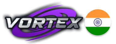 Vortex game logo India