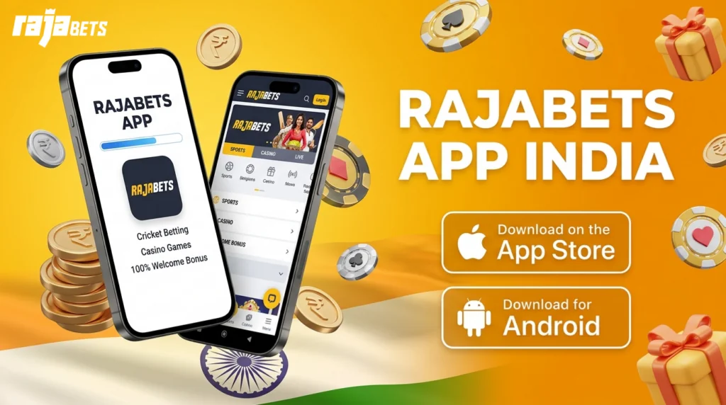 Start playing games and bet on sports with Rajabets App in India